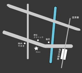 地図<タトゥー 刺青 大阪府 寝屋川市>